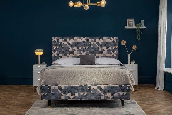 Bauhaus Monochrome Cavalier Bed