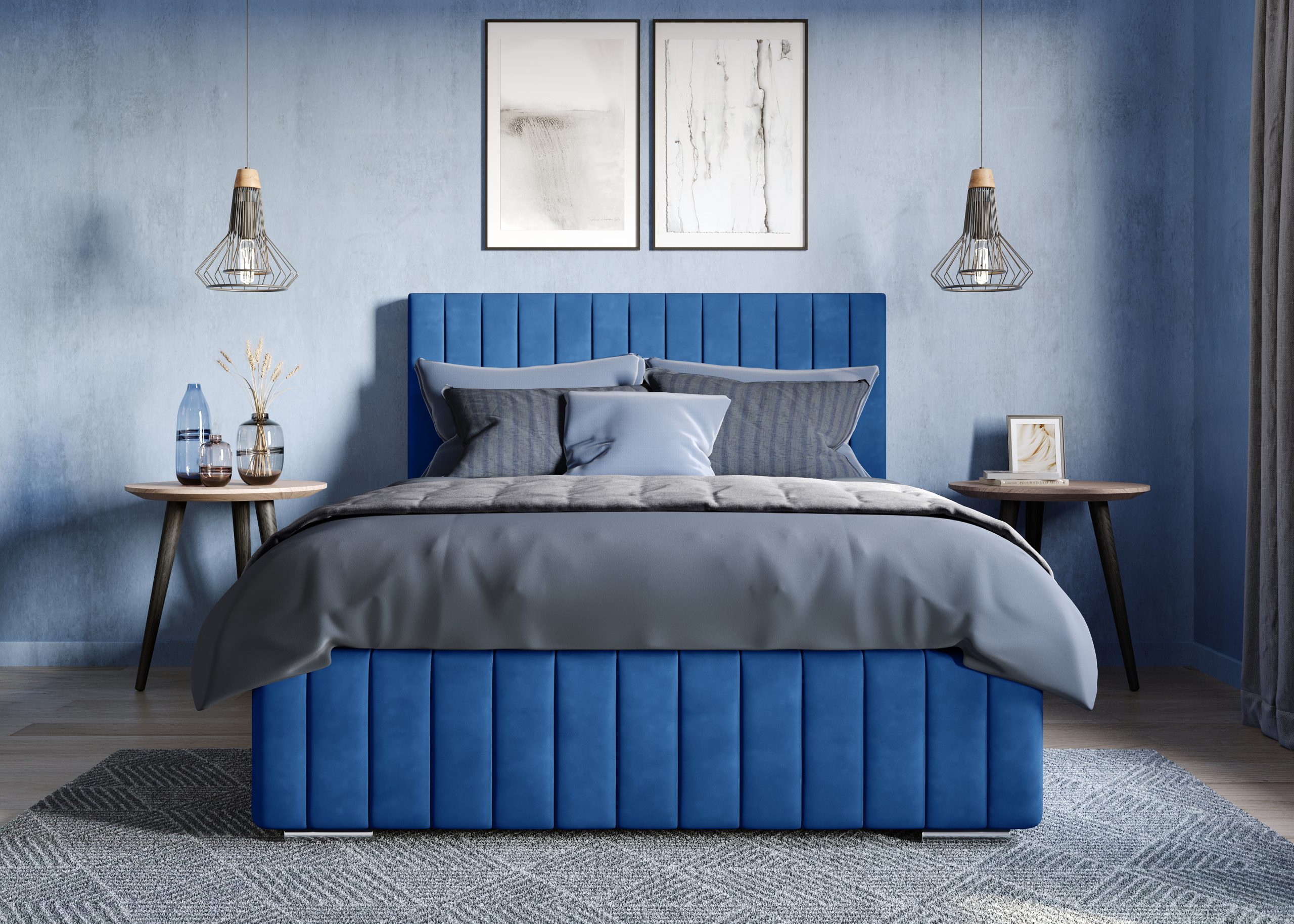 Upholstered Carlton Bed