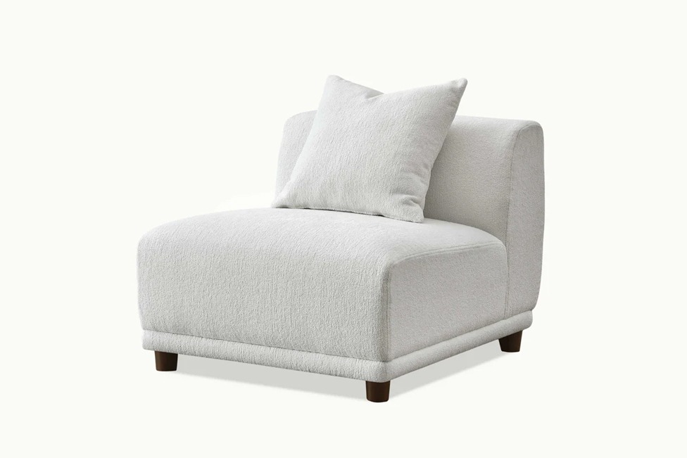 Mellbour Devon Modular Corner Group in Polar Boucle - Image 12