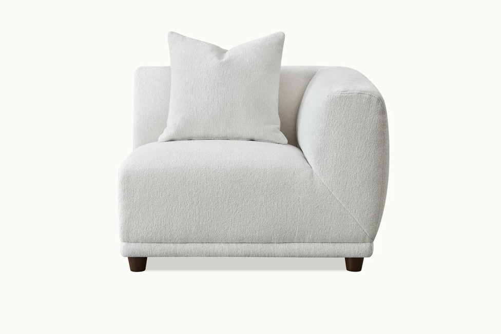 Mellbour Devon Modular Corner Group in Polar Boucle - Image 13