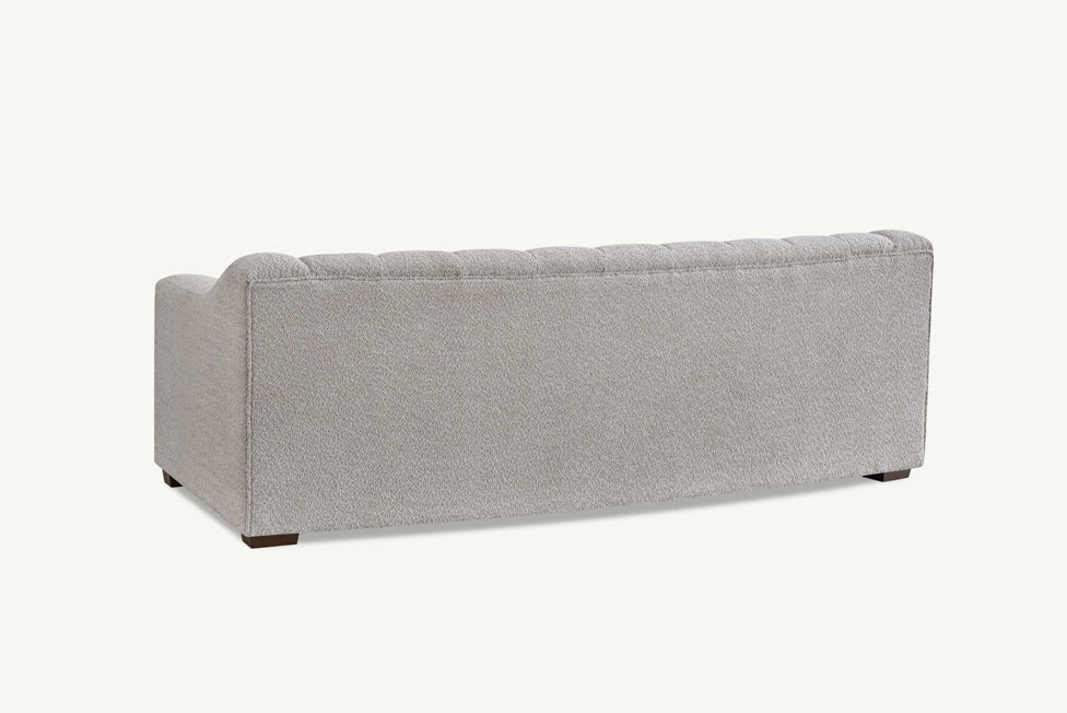 The Mellbour Sapphire 3 Seater Sofa in Oatmeal Boucle Fabric - Image 5