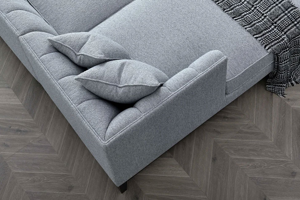 The Mellbour Ellswood Left Hand Corner Group in Dolphin Boucle - Image 5