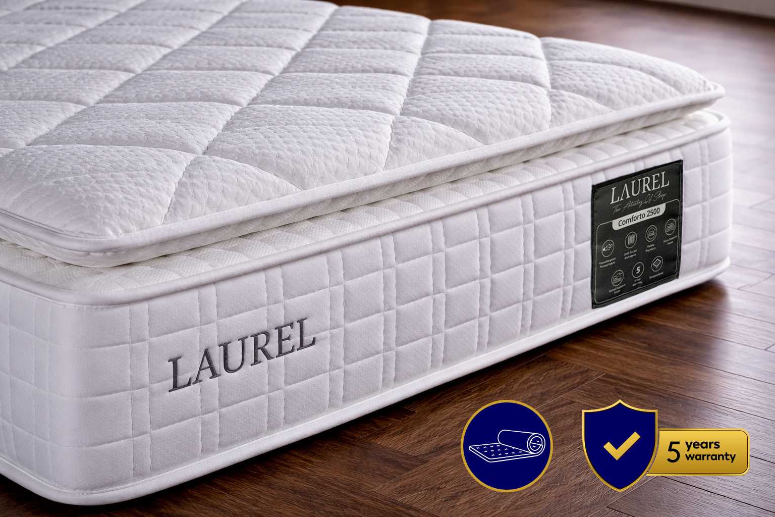 Comforto 2500 Rolled Up Mattress