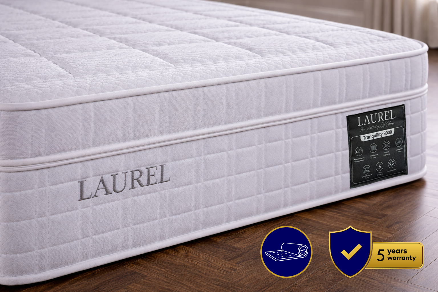 Tranquillity 3000 Rolled Up Mattress