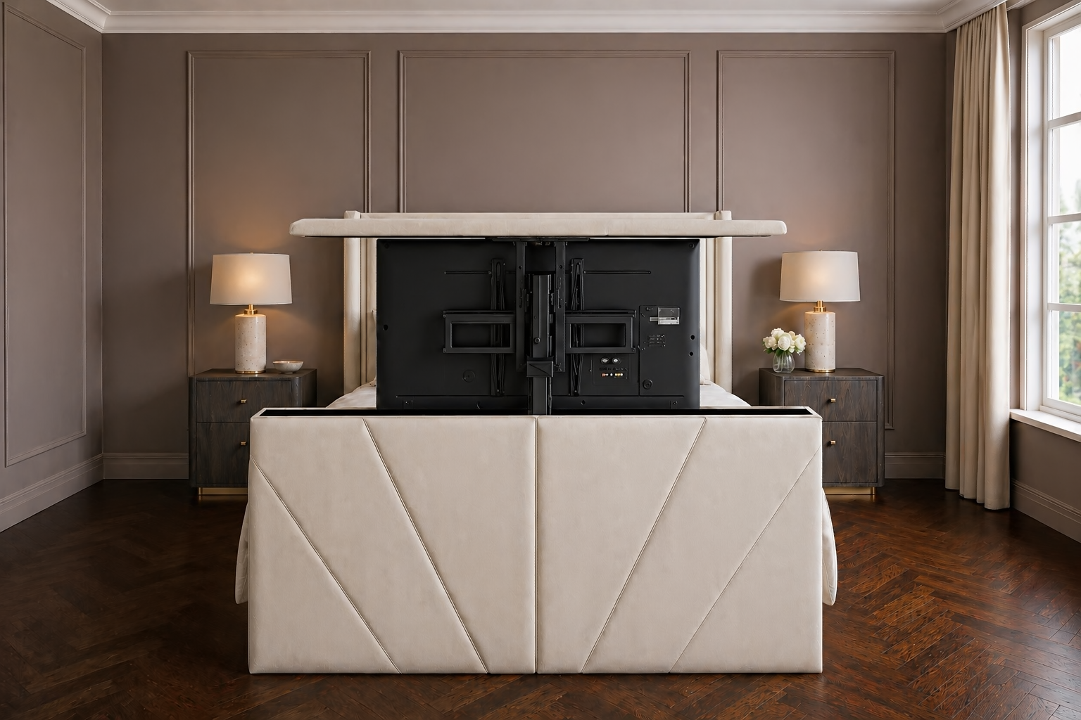 Sunrise Wingback TV Bed - Image 3