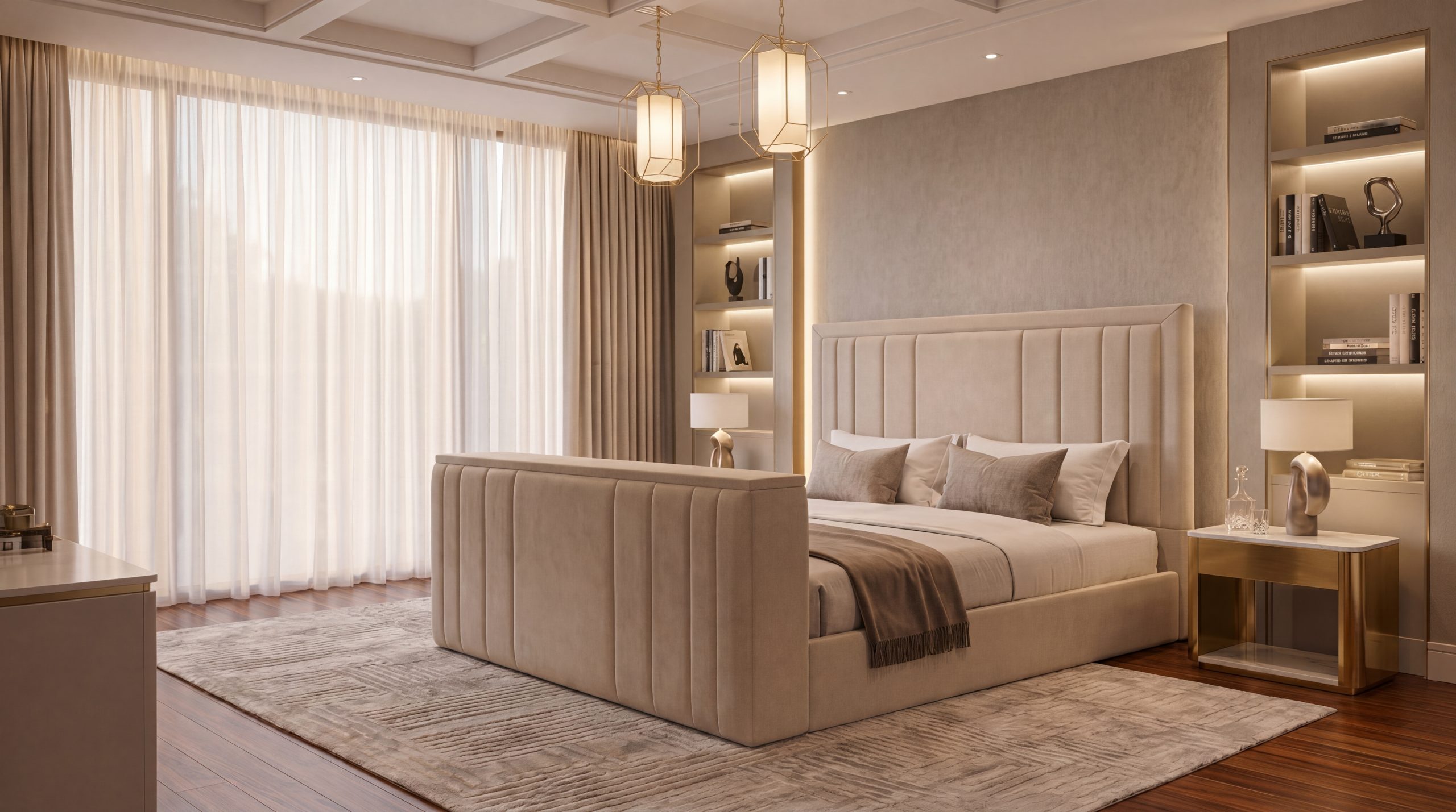 Luxury Elara Tv Bed - Image 3