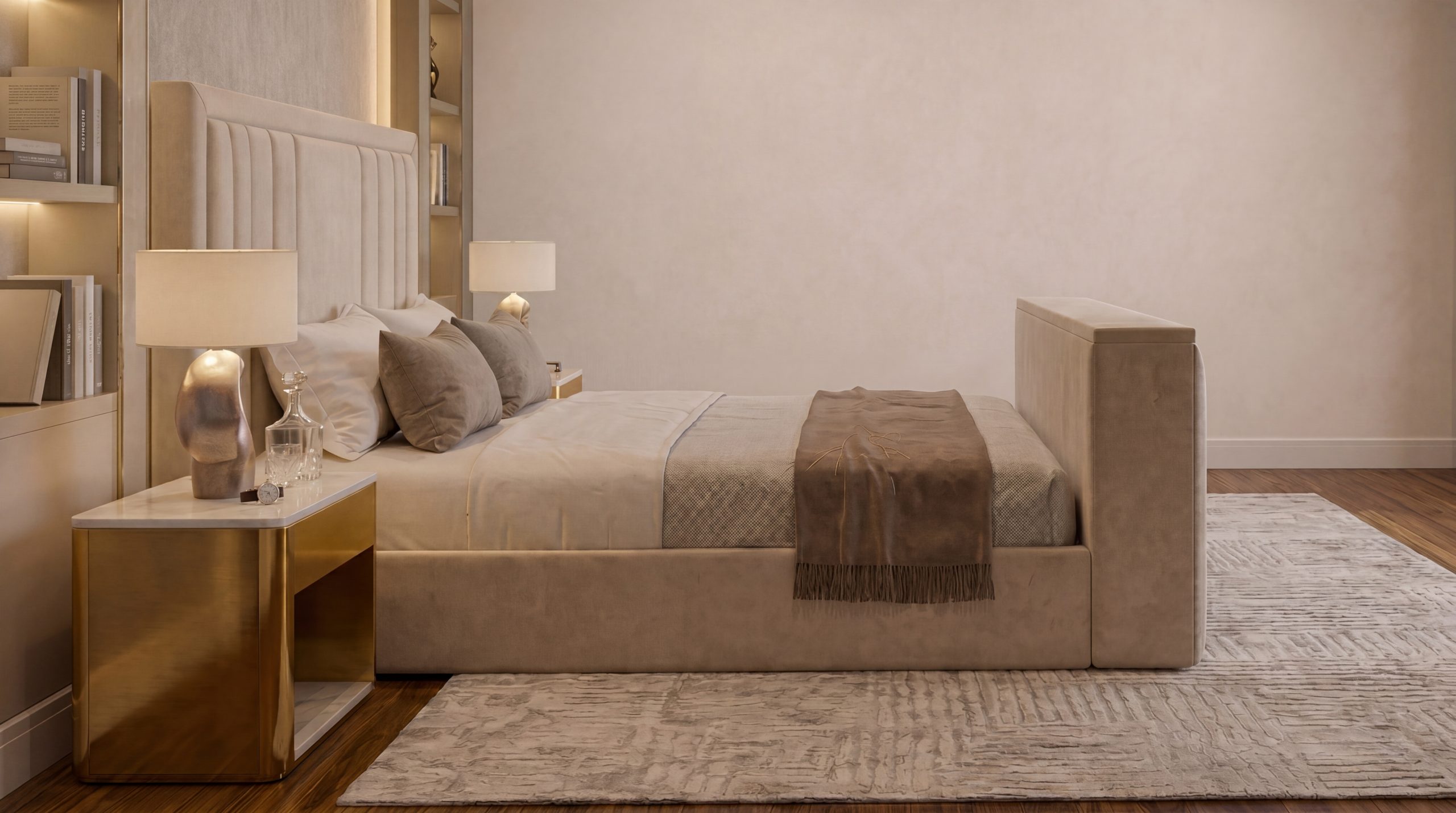 Luxury Elara Tv Bed - Image 4