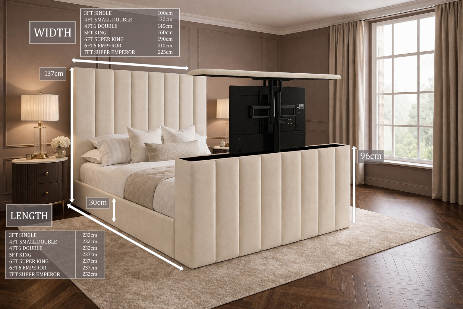 Doha Tv Bed - Image 2
